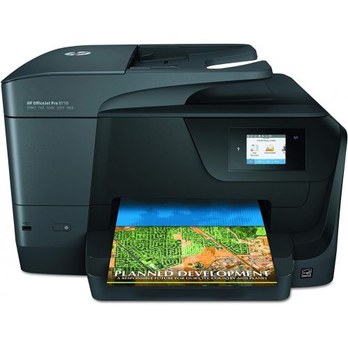 에이치피 HP OfficeJet Pro 8710 All-in-One Wireless Printer with Mobile Printing, Instant Ink ready (M9L66A)