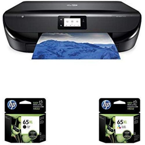 에이치피 HP Envy 5055 Wireless All-in-One Photo Printer, HP Instant Ink & Amazon Dash Replenishment Ready (M2U85A)