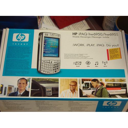 에이치피 Hp Ipaq HW 6950 6955 Mobile Messenger unlocked GSM QWERTY Keypad MP3 GPS WIFI PDA Windows Mobile Pocket PC Smartphone cellphone