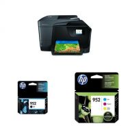 HP OfficeJet Pro 8710 Inkjet Printer and Standard Ink Bundle