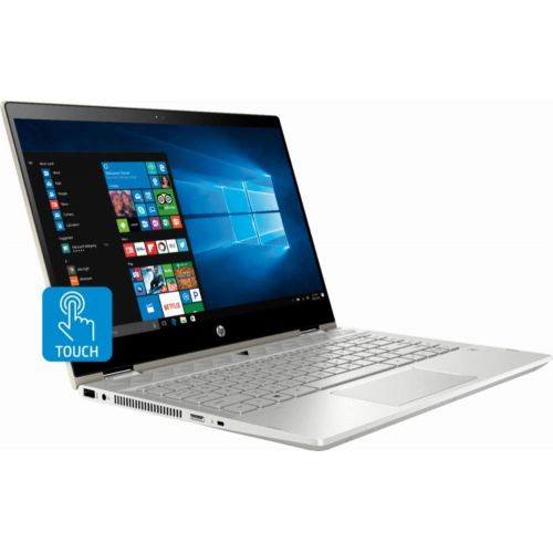 에이치피 2019 Flagship HP Pavilion X360 15.6 Full HD IPS Touchscreen 2-in-1 Laptop, Intel Quad-Core i5-8250U up to 3.4GHz USB 3.1 Type-C 4GB DDR4 256GB SSD Bluetooth 4.2 802.11ac