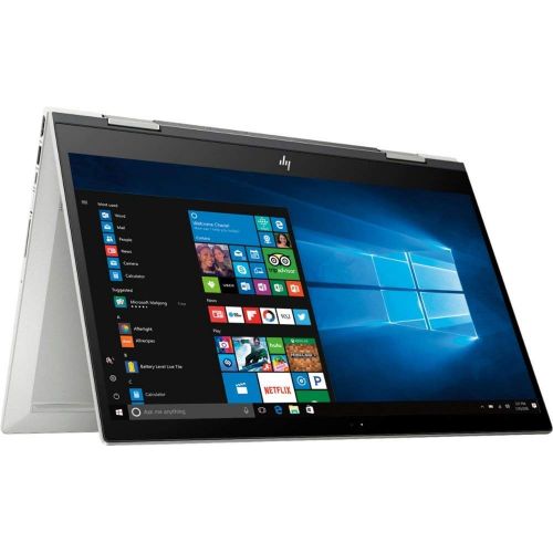 에이치피 HP Envy X360 2019 Flagship 15.6 Full HD IPS Touchscreen 2-in-1 Laptop, Intel Quad-Core i7-8550U up to 4GHz 4GB DDR4 256GB SSD Bluetooth 4.2 Backlit Keyboard Windows Ink Finger