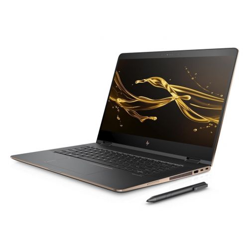 에이치피 Newest HP Spectre x360-15t Quad Core(8th Gen. Intel i7-8550U, 16GB DDR4, 1 TB PCIe NVMe SSD, 4K IPS eDP 3840x2160, NVIDIA GeForce GDDR5, Windows 10 Ink) Bang & Olufsen 15.6 2-in-1