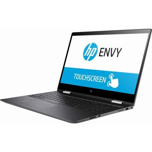 에이치피 2019 Flagship HP Envy x360 15.6 Full HD IPS 2-in-1 Touchscreen Business LaptopTablet, Intel Quad-Core i7-8550U up to 4GHz 16GB DDR4 128GB SSD Bluetooth 4.2 802.11ac Back