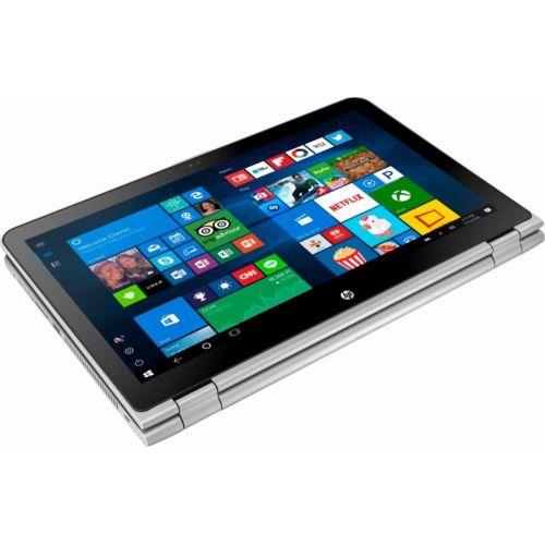 에이치피 HP - 2-in-1 15.6 Touch-Screen Laptop - Intel Core i3 - 8GB Memory - 1TB Hard Drive - Natural silver and ash silver