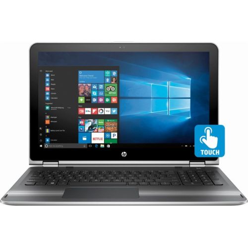 에이치피 HP - 2-in-1 15.6 Touch-Screen Laptop - Intel Core i3 - 8GB Memory - 1TB Hard Drive - Natural silver and ash silver