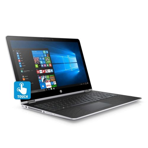 에이치피 Newest HP Pavilion 2-in-1 Convertible FHD IPS 15.6 Touchscreen Laptop, Intel Core i5-7200U 2.5GHz, Choose Ram & HD Size (8GB12GB16GB, 128GB256GB512G, 1TB2TB HDD), Backlit Keyb