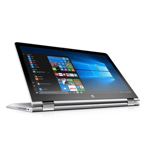 에이치피 HP 15.6 Inch Full HD Touchscreen Convertible 2 in 1 Laptop  Tablet, Intel Core i5-7200U, 8GB DDR4 Memory, 128GB SSD + 1TB HDD, AMD Radeon 530 Graphics, Windows 10, Stylus Pen