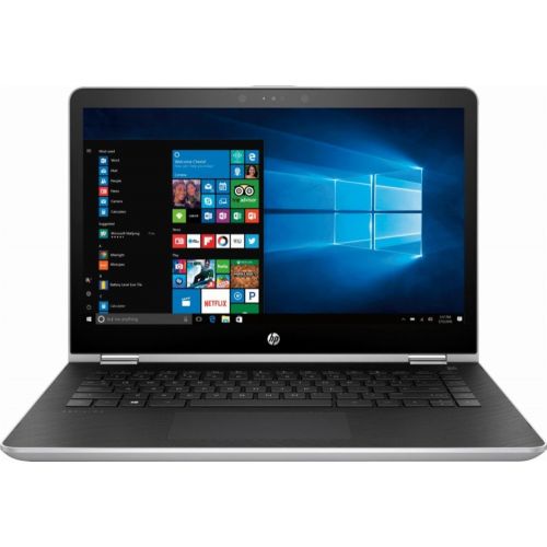 에이치피 2018 Premium HP Pavilion x360 14 2-in-1 HD SVA Touchscreen LaptopTablet,Intel Dual-Core i3-7100U 2.4GHz 8GB DDR4 500G HDD B&O Play Audio Bluetooth HD Webcam HDMI 802.11bgn USB Typ