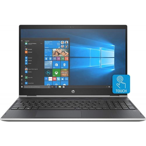 에이치피 HP Pavilion X360 15.6 HD Laptop Notebook Computer, 2019 Newest 2 in 1 Convertible Touchscreen, Intel i5-8250U (> i7-7500 ) Up to 3.4GHz Processor, 24GB RAM, 1TB HDD, 2 Year Warr