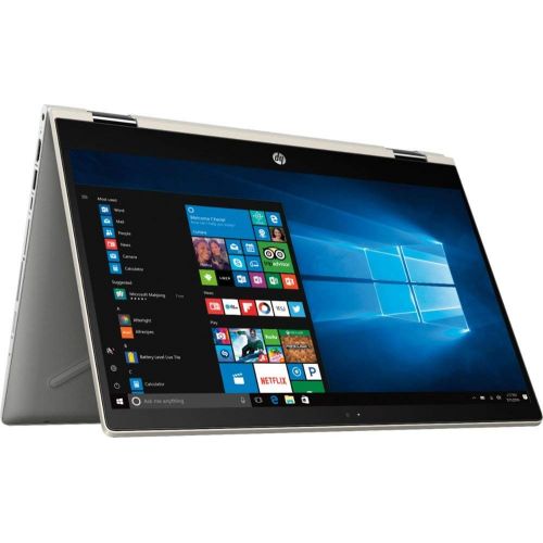 에이치피 HP Pavilion x360 14 FHD WLED Touchscreen 2-in-1 Convertible Laptop, Intel Core i5-8250U up to 3.4GHz, 8GB DDR4, 128GB SSD, 802.11ac, Bluetooth, USB-C, Webcam, HDMI, Fingerprint Rea