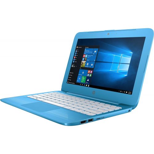 에이치피 HP Stream Celeron N4000 4GB 32GB eMMC 11.6 Windows 10 Aqua Blue Laptop