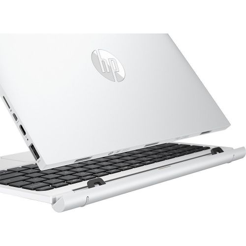 에이치피 HP Pavilion x2 Detachable 2-in-1 Laptop Tablet,10.1? HD IPS Touchscreen Intel Quad-Core Atom x5-Z8350, 32GB eMMC SSD, 2GB RAM, 802.11ac, Wifi, Bluetooth, Windows 10-Silver