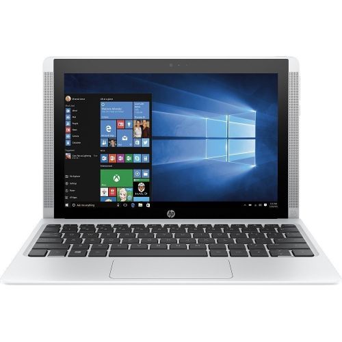 에이치피 HP Pavilion x2 Detachable 2-in-1 Laptop Tablet,10.1? HD IPS Touchscreen Intel Quad-Core Atom x5-Z8350, 32GB eMMC SSD, 2GB RAM, 802.11ac, Wifi, Bluetooth, Windows 10-Silver