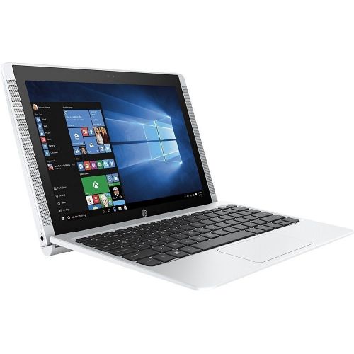 에이치피 HP Pavilion x2 Detachable 2-in-1 Laptop Tablet,10.1? HD IPS Touchscreen Intel Quad-Core Atom x5-Z8350, 32GB eMMC SSD, 2GB RAM, 802.11ac, Wifi, Bluetooth, Windows 10-Silver