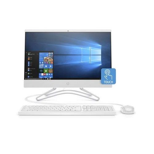 에이치피 Newest HP Pavillion All-in-One Desktop Intel i3-8100T(3.1 GHz, Quad-Core), 4G, 1T, 21.5 inch FHD Touch Screen Great for Business and Home Entertainment, Silver