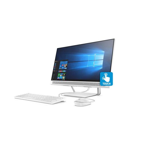 에이치피 2018 Flagship HP Pavilion 23.8 Full HD IPS Touch-Screen All-in-One Business Desktop, Intel Six-Core i5-8400T up to 3.3GHz 8GB DDR4 512GB SSD USB Type-C HDMI Blu