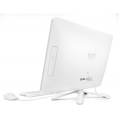 에이치피 2017 Newest Edition HP 23.8 Full HD(1920x1080) Premium High Performance TouchScreen All in One Desktop, Intel Quad Core AMD A8, 4GB RAM, 1TB HDD, Win10, White
