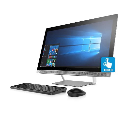 에이치피 HP Pavilion Touchscreen Full HD 23.8 All-in-One Desktop, Intel Core i5-6400T Processor, 8GB Memory, 1TB Hard Drive, 2GB NVIDIA GT930MX GDDR5 Graphics, DVD-Writer, 3D IR Webcam, Win