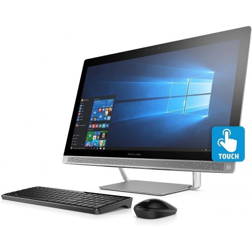 에이치피 2018 Newest HP Pavilion Touchscreen Full HD 23.8 All-in-One Desktop PC, Intel Core i5-6400T Processor 2.8GHz, 8GB DDR4, 1TB Hard Drive, 2GB NVIDIA GT930MX GDDR5, WIFI Bluetooth, Wi