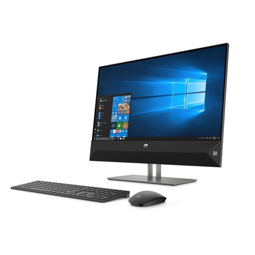 에이치피 HP Pavilion 23.8 All-in-One PC, Intel Core i7+8700T & UHD Graphics 630, 8GB RAM, 1TB HD, Windows 10 (24-xa0040, Black) (4NM64AA#ABA)