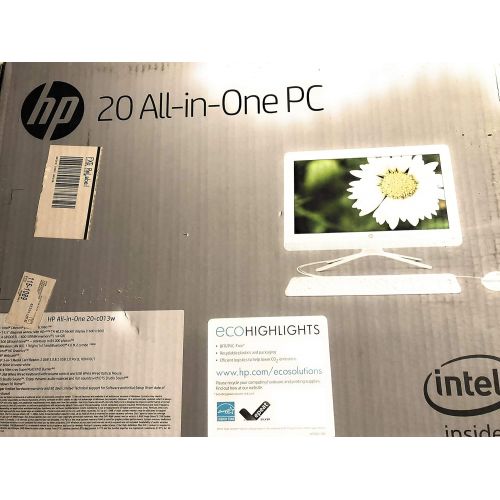 에이치피 HP 20-c013w All-in-One PC J3060 1.60GHz 4GB RAM 500GB HDD Windows10 - White