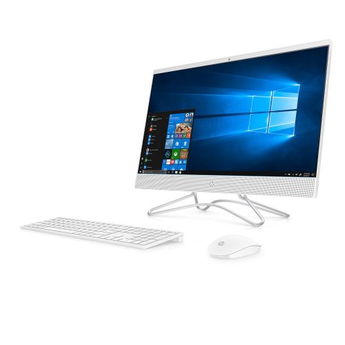 에이치피 HP 24-inch All-in-One Computer, Intel Core i5-8250U, 12GB RAM, 1TB Hard Drive, Windows 10 (24-f0060, White)