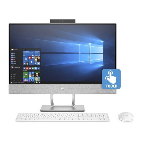 에이치피 HP Pavilion 24 All-in-One 23.8 Multi-Touch Full HD Desktop - 7th Gen Intel Core i5-7400T Processor up to 3.00 GHz, 32GB DDR4 RAM, 4TB SSD, Intel HD Graphics, Windows 10 Pro