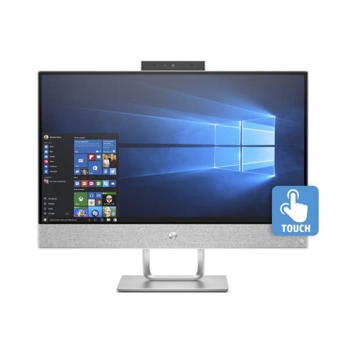 에이치피 HP Pavilion 24 All-in-One 23.8 Multi-Touch Full HD Desktop - 7th Gen Intel Core i5-7400T Processor up to 3.00 GHz, 16GB DDR4 RAM, 4TB SSD, Intel HD Graphics, Windows 10 Pro