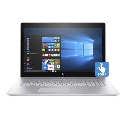 에이치피 HP ENVY 17t Touch Screen 17.3 Full HD Laptop - 8th Gen Intel Core i7-8550U Processor up to 4.0 GHz, 16GB Memory, 512GB SSD, 4GB NVIDIA GeForce MX150 Graphics, DVD Writer, Windows 1