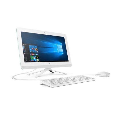 에이치피 2019 HP 19.5 HD+ Display All-in-One High Performance Desktop PC, Intel Celeron J3060 Dual-Core Processor 4GB RAM 500GB HDD DVD Drive Wired Keyboard + Mouse Windows 10- Dreamy Teal