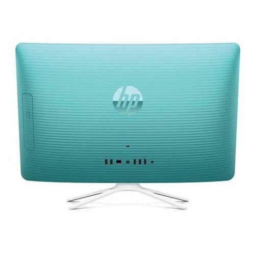 에이치피 2019 HP 19.5 HD+ Display All-in-One High Performance Desktop PC, Intel Celeron J3060 Dual-Core Processor 4GB RAM 500GB HDD DVD Drive Wired Keyboard + Mouse Windows 10- Dreamy Teal