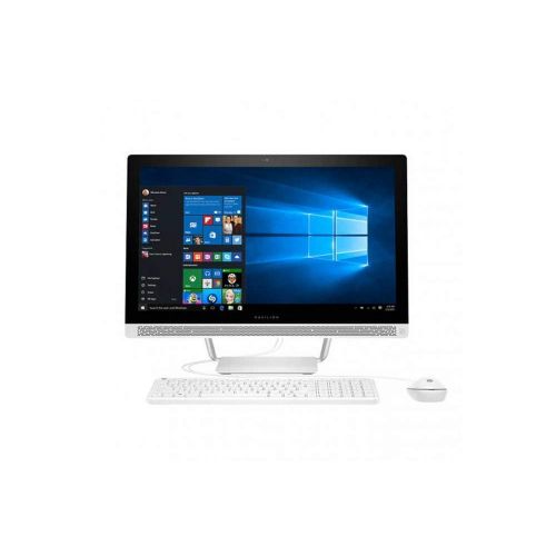 에이치피 2019 Flagship HP Pavilion 23.8 FHD IPS Touchscreen All-in-One Desktop Intel Six-Core i5-8400T up to 3.3GHz 16GB DDR4 128GB SSD DVD Bluetooth 4.2 802.11ac USB 3.1 Type-C K