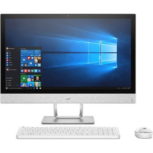 에이치피 HP Pavilion 24 Desktop 4TB SSD 32GB RAM Extreme (Intel Core i7-8700K Processor 3.70GHz Turbo to 4.70GHz, 32 GB RAM, 4 TB SSD, 24 Touchscreen FullHD, Win 10) PC Computer All-in-One