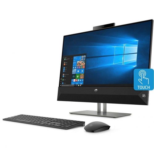 에이치피 HP 24-xa0053w Pavilion AIO, 23.8 FHD Touchscreen, Intel i5-8400T, 4GB RAM, 16GB Intel Optane, 1TB HDD, Windows 10 Home, Sparkling Black