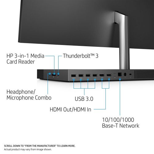 에이치피 HP Envy 27 Touch Desktop 500GB SSD 32GB RAM UHD 4K Win 10 PRO (Intel Core i7-7700T Processor Turbo to 3.80GHz, 32 GB RAM, 500 GB SSD, 27 UHD 4K Touchscreen, Win 10 PRO) PC Computer