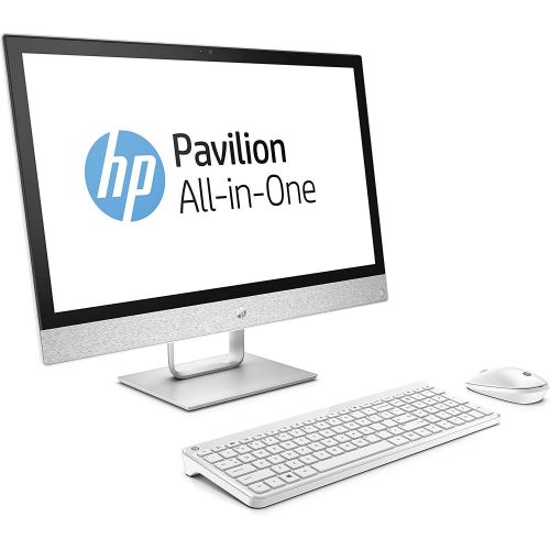 에이치피 HP Pavilion 24 Desktop 1TB SSD Win 10 PRO (Intel Core i5-8400T Processor with Turbo Boost to 3.30GHz, 16 GB RAM, 1 TB SSD, 24 Touchscreen FullHD, Win 10 PRO) PC Computer All-in-One