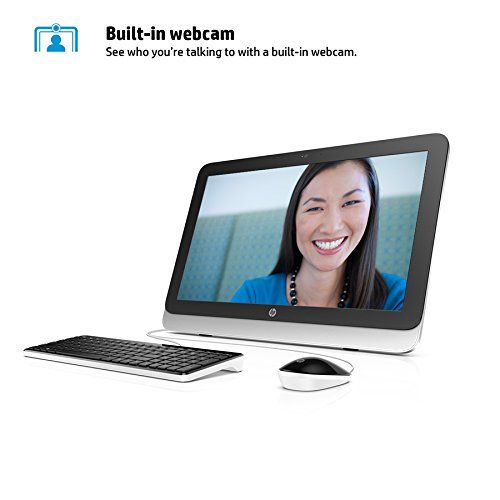 에이치피 HP 22-3110 21.5-Inch All-in-One Desktop (AMD E1, 4 GB RAM, 1 TB HDD)