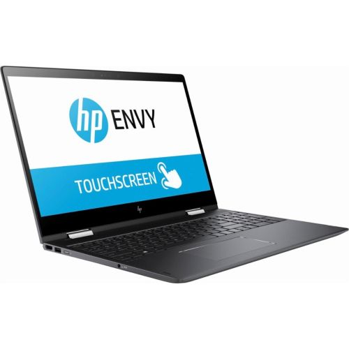 에이치피 HP ENVY x360 15.6 Inch FHD Touchscreen Laptop (AMD Quad-Core Ryzen 5 2500U, 16GB DDR4 RAM, 128GB SSD + 1TB HDD, Backlit Keyboard, B&O Speakers, HD Webcam, Windows 10)