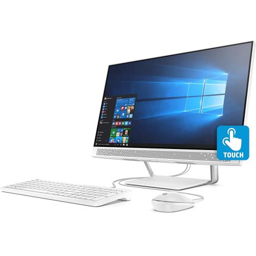 에이치피 HP Pavilion 23.8 Touchscreen All-in-One Desktop - Intel Core i5-8400T Processor at 1.70GHz - 12GB DDR4 SDRAM - 1TB SATA Hard Drive - Windows 10 Home (64 bit)