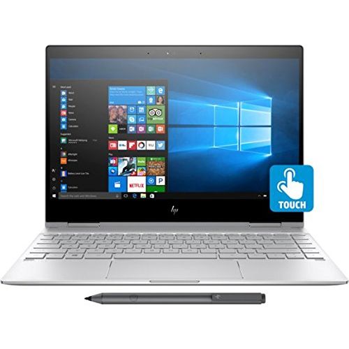 에이치피 HP Spectre x360-13t Quad Core(8th Gen Intel i7-8550U, 16GB RAM, 512GB PCIe NVMe SSD, IPS micro-edge Touchscreen Corning Gorilla, Win 10 Ink)Bang&Olufsen 13.3 2-in-1 Convertible Sty