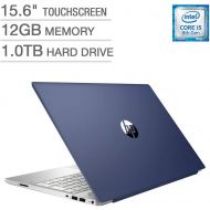 2018 Newest HP Pavilion Business Flagship Laptop PC 15.6 HD Touchscreen Display 8th Gen Intel i5-8250U Quad-Core Processor 12GB DDR4 RAM 1TB HDD Backlit-Keyboard Bluetooth B&O Audi