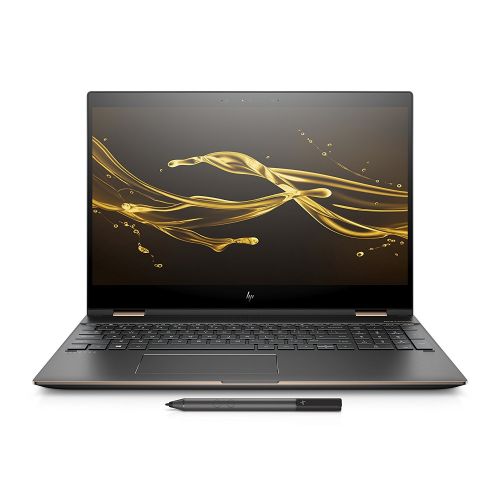 에이치피 HP Spectre x360-15t Quad Core(8th Gen Intel i7-8705G, 1 TB PCIe NVMe SSD, 16GB RAM, 4GB Radeon RX Vega, 4K IPS micro-edge Touchscreen Corning Gorilla)Bang & Olufsen 15.6 2-in-1 Dar