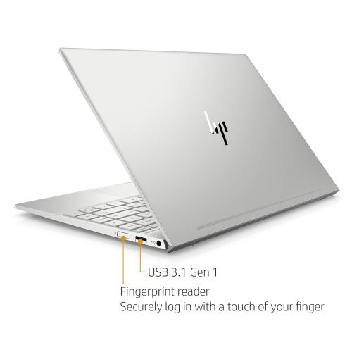 에이치피 HP Envy 13-inch Laptop with Amazon Alexa, Intel Core i7-8550U Processor, 8 GB RAM, 256 GB Solid-State Drive, Windows 10 Home (13-ah0010nr, Silver)