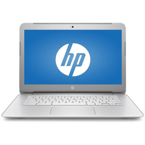 에이치피 Newest HP 14-inch Chromebook HD SVA (1366 x 768) Display, Intel Dual Core Celeron N2840 2.16GHz, 4GB DD3L RAM, 16GB eMMc Hard Drive, Bluetooth, HDMI, Stereo speakers, HD Webcam, Go