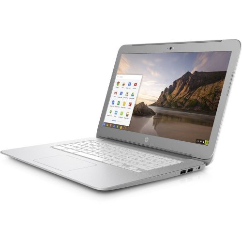 에이치피 Newest HP 14-inch Chromebook HD SVA (1366 x 768) Display, Intel Dual Core Celeron N2840 2.16GHz, 4GB DD3L RAM, 16GB eMMc Hard Drive, Bluetooth, HDMI, Stereo speakers, HD Webcam, Go