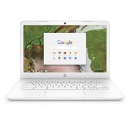 HP Chromebook 14-inch Laptop with 180-degree Hinge, Intel Celeron N3350 Processor, 4 GB RAM, 32 GB eMMC Storage, Chrome OS (14-ca050nr, White)