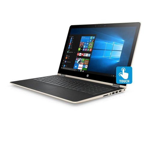 에이치피 HP X360 Full HD 15.6 Inch Touchscreen Laptop (Intel Core i7-8550U 1.8GHz, 8GB RAM, 128GB SSD, 2GB Radeon DSC 530, Backlit Keyboard, B&O Play Audio, Windows 10)