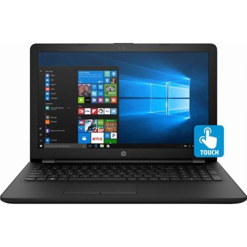 에이치피 HP 15.6 inch HD Touchscreen Laptop PC, Intel Core i3-7100U Dual-Core, 8GB DDR4, 128GB SSD + 1TB HDD, Stereo Speakers, Media Reader, SuperMulti DVD Burner, Windows 10