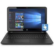 New HP High Performance 15.6-Inch HD WLED-backlit Touchscreen Laptop PC, AMD Quad-Core A8-7410 APU 2.2GHz 4GB RAM 500GB HDD WIFI HDMI Radeon R5 Graphics Windows 10 Black